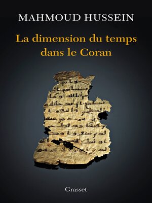 cover image of La dimension du temps dans le Coran